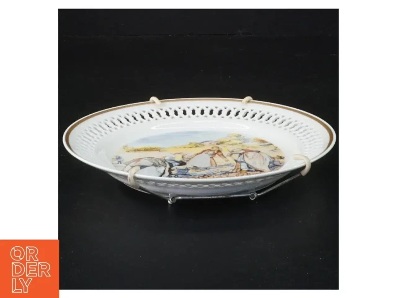 Billede 2 - Platte fra Bing Og Grøndal (str. Diameter 17 cm)