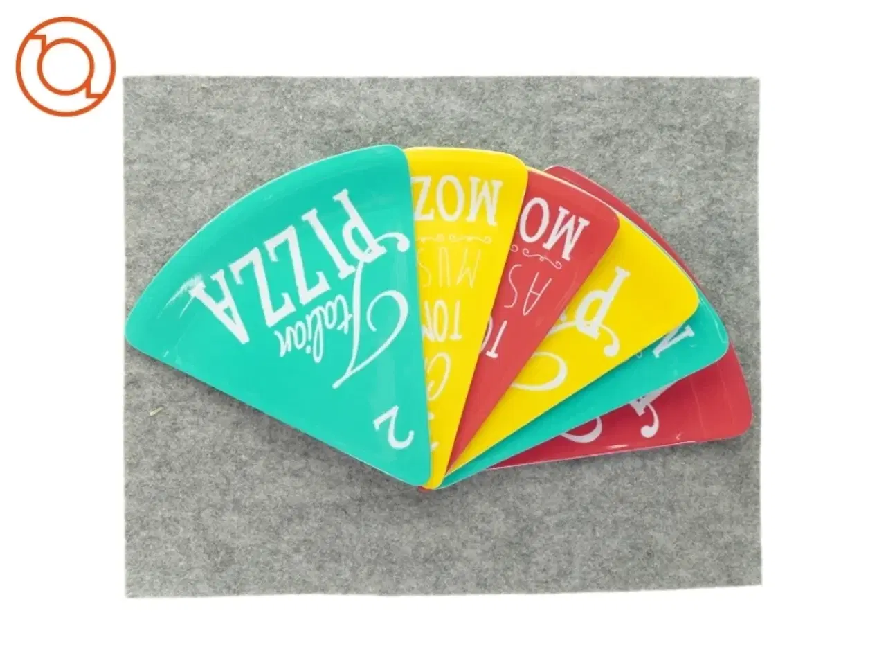 Billede 1 - nye Pizza slice plate uden æske (str. 23 x 22cm)