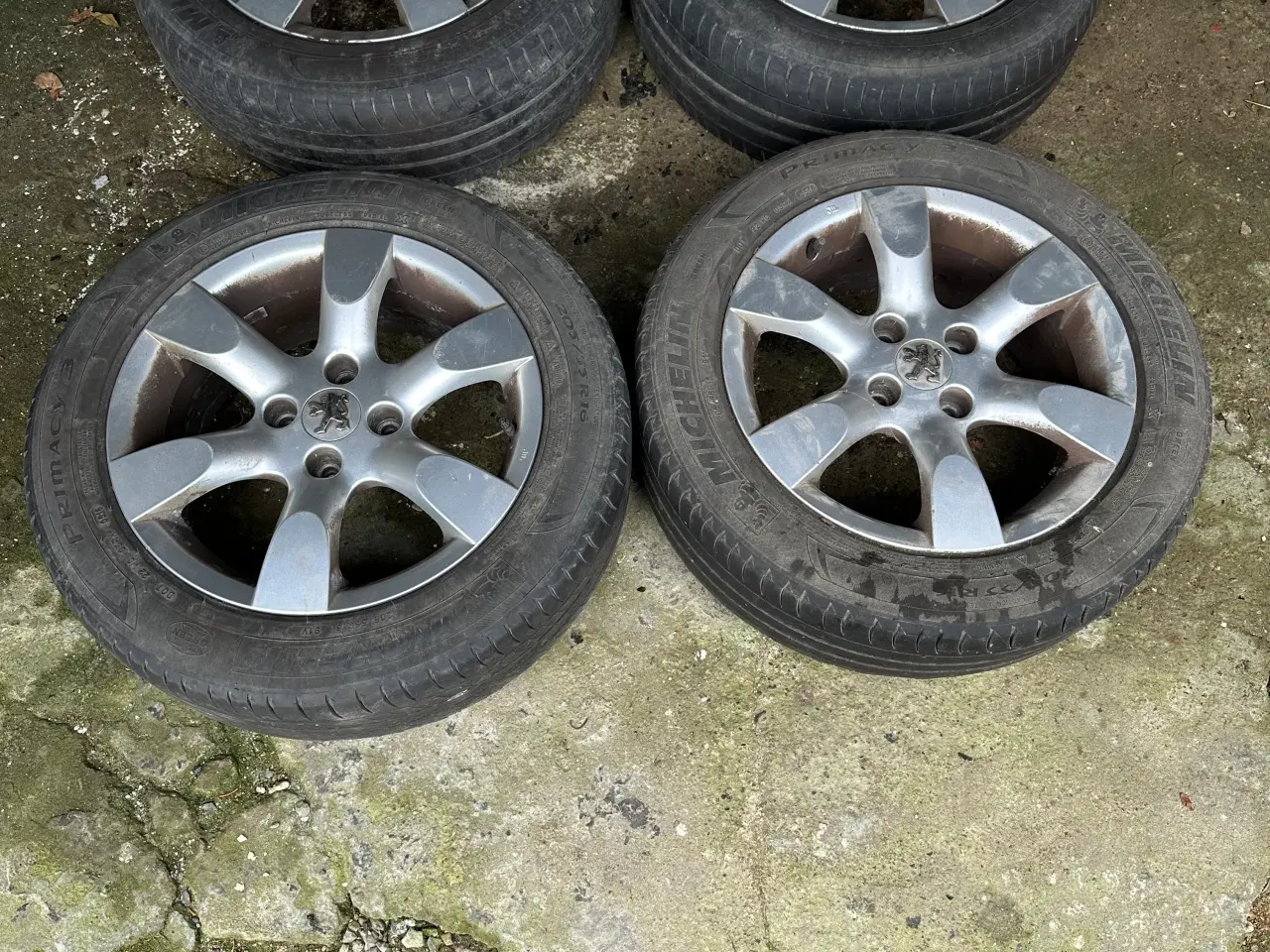 Billede 1 - 4 x Peugeot Alu fælge