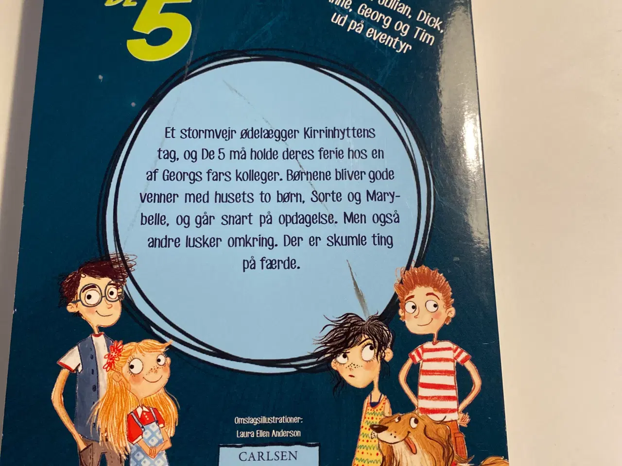 Billede 2 - Bog “De 5 i smuglerreden