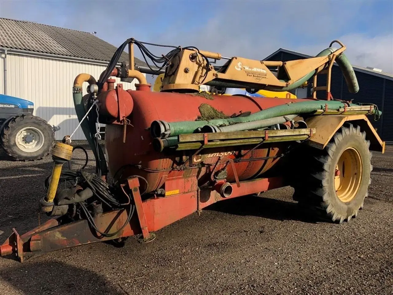 Billede 1 - Samson 8 TON MED KRAN