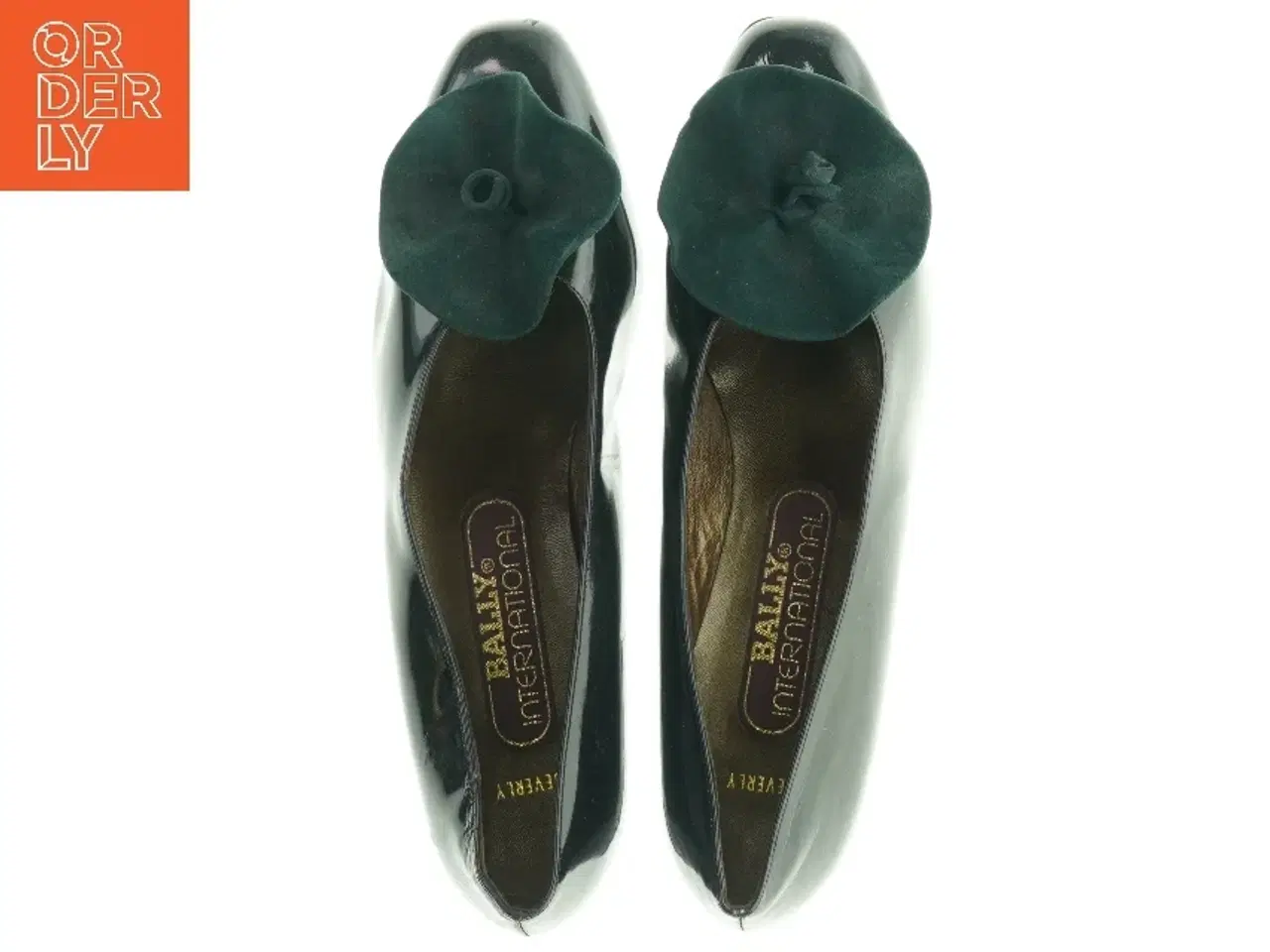 Billede 3 - Bally laksko med fløjlsdetaljer fra Bally (str. 6)