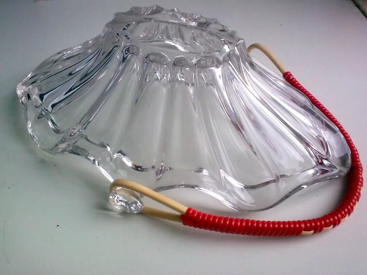 Billede 9 - Glasskål m hank RETRO * KONFEKT jul KURV