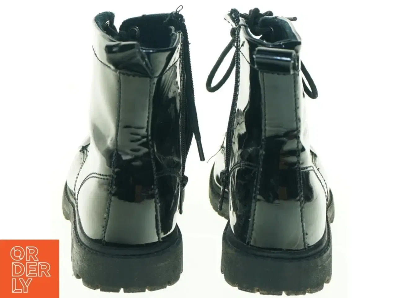 Billede 4 - Sorte snørestøvler fra H&M (str. 36)
