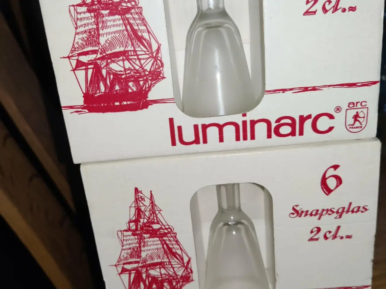 Billede 1 - Luminarc snapseglas