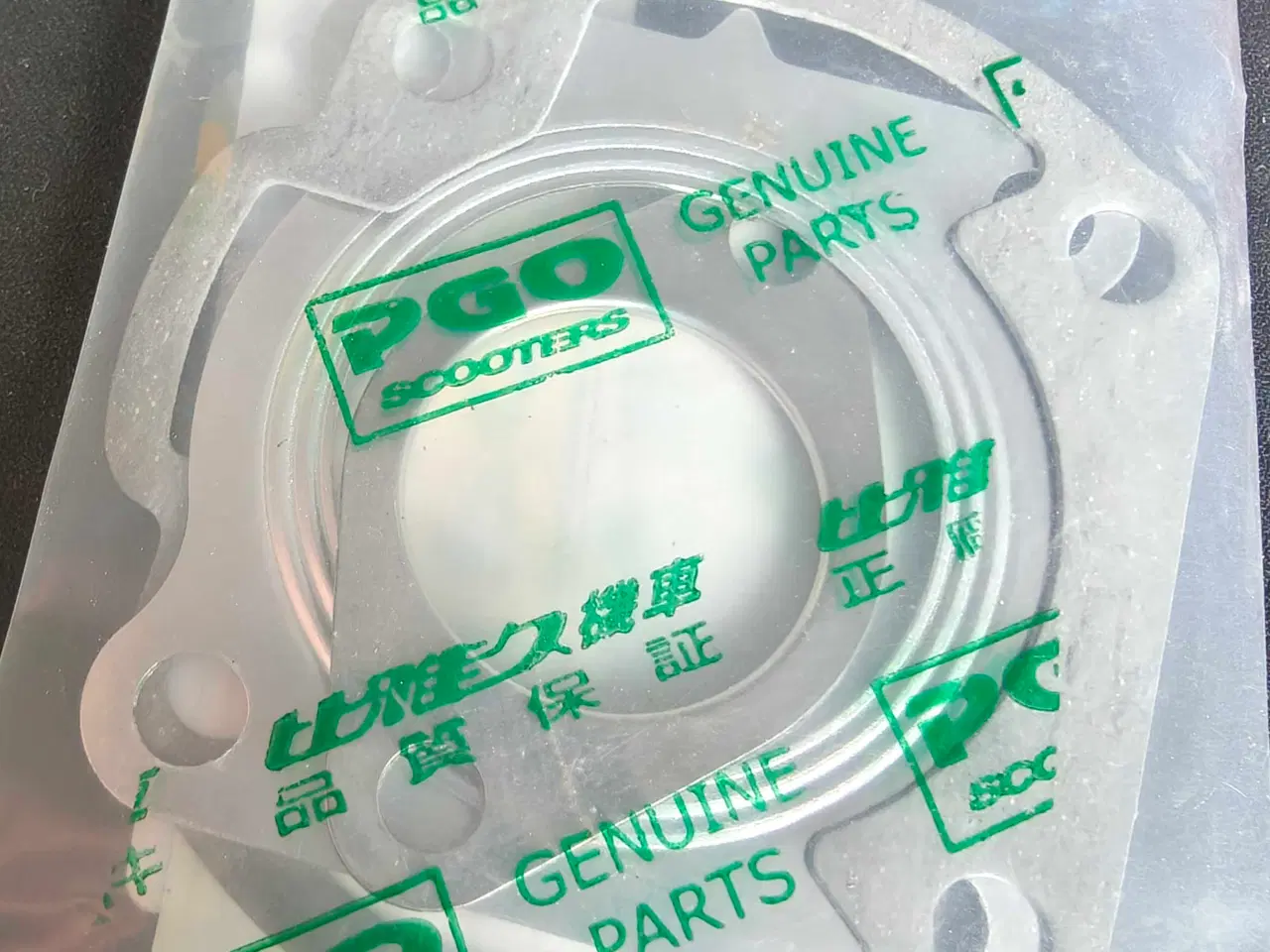 Billede 1 - PGO Comet. Nyt Originalt Sodsæt 