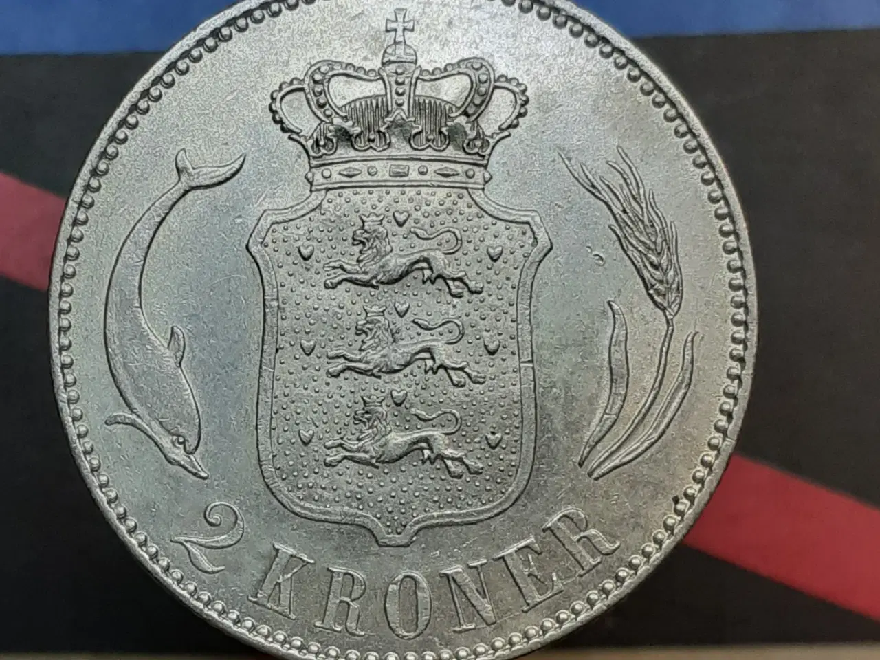 Billede 2 - 2 kr 1915 sølv