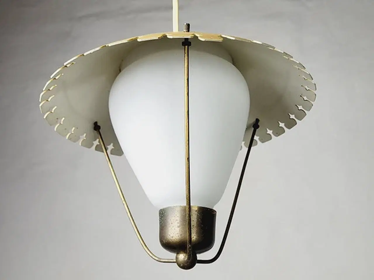 Billede 3 - ⭐️- Skøn Bent Karlby Pendel / Lanterne Lampe – 50’