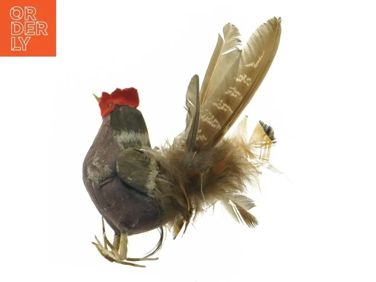 Billede 1 - Fugl med fjerdekoration fra Fenjal