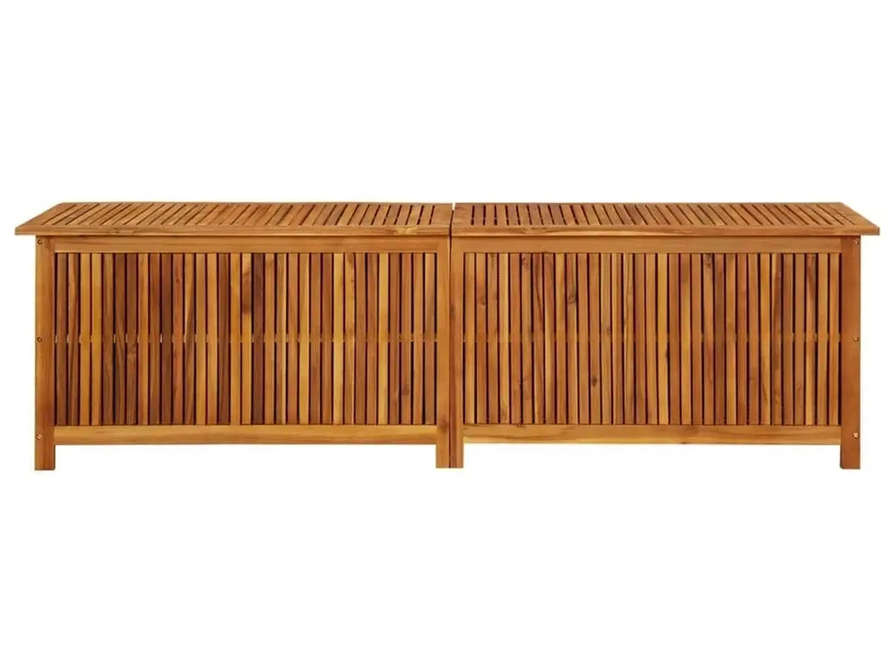 Billede 4 - Haveopbevaringsboks 200x50x58 cm massivt akacietræ