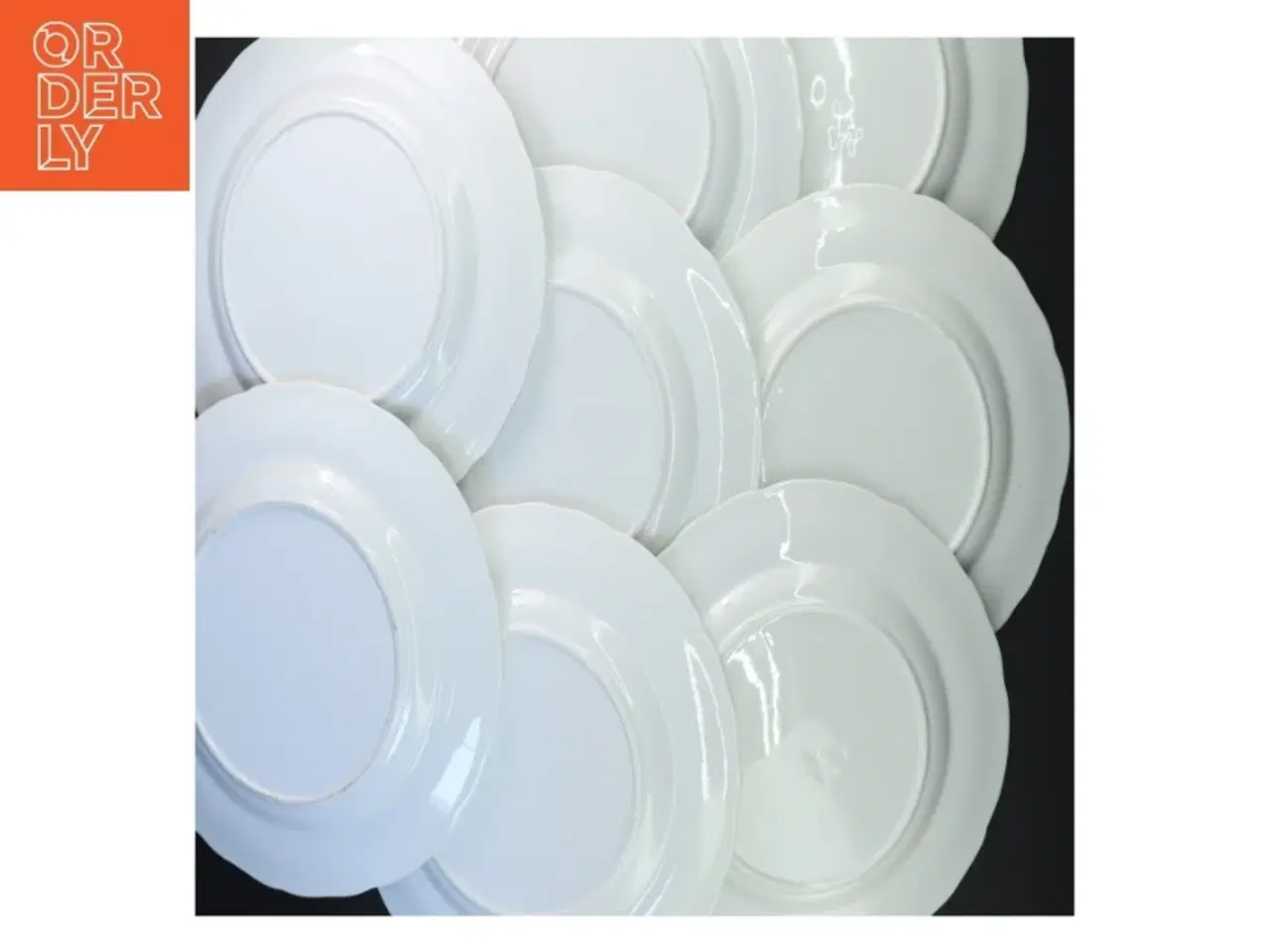 Billede 2 - 8 Gustavberg Blå Blom tallerkner (str. Ø 24,5 cm)