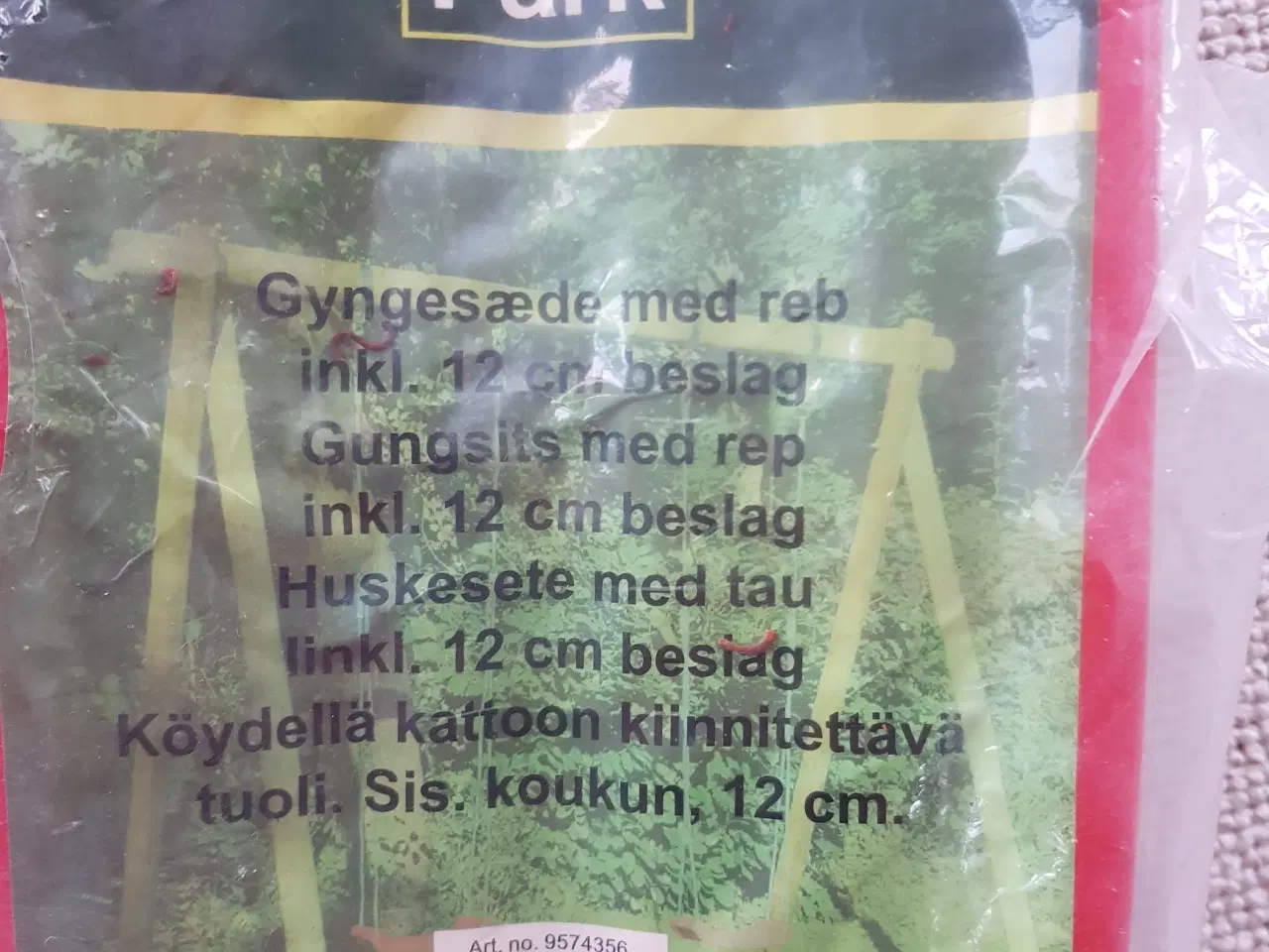 Billede 3 - Gyngesæder 2 stk.