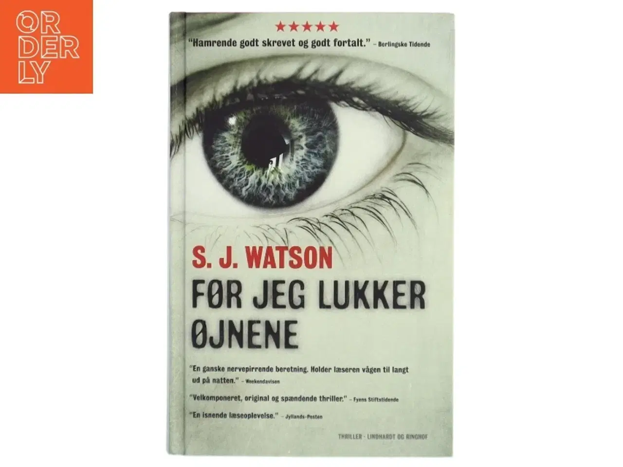 Billede 1 - Før jeg lukker øjnene af S. J. Watson (Bog)