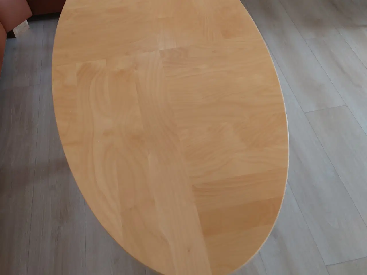 Billede 1 - Oval Ikea sofabord sælges