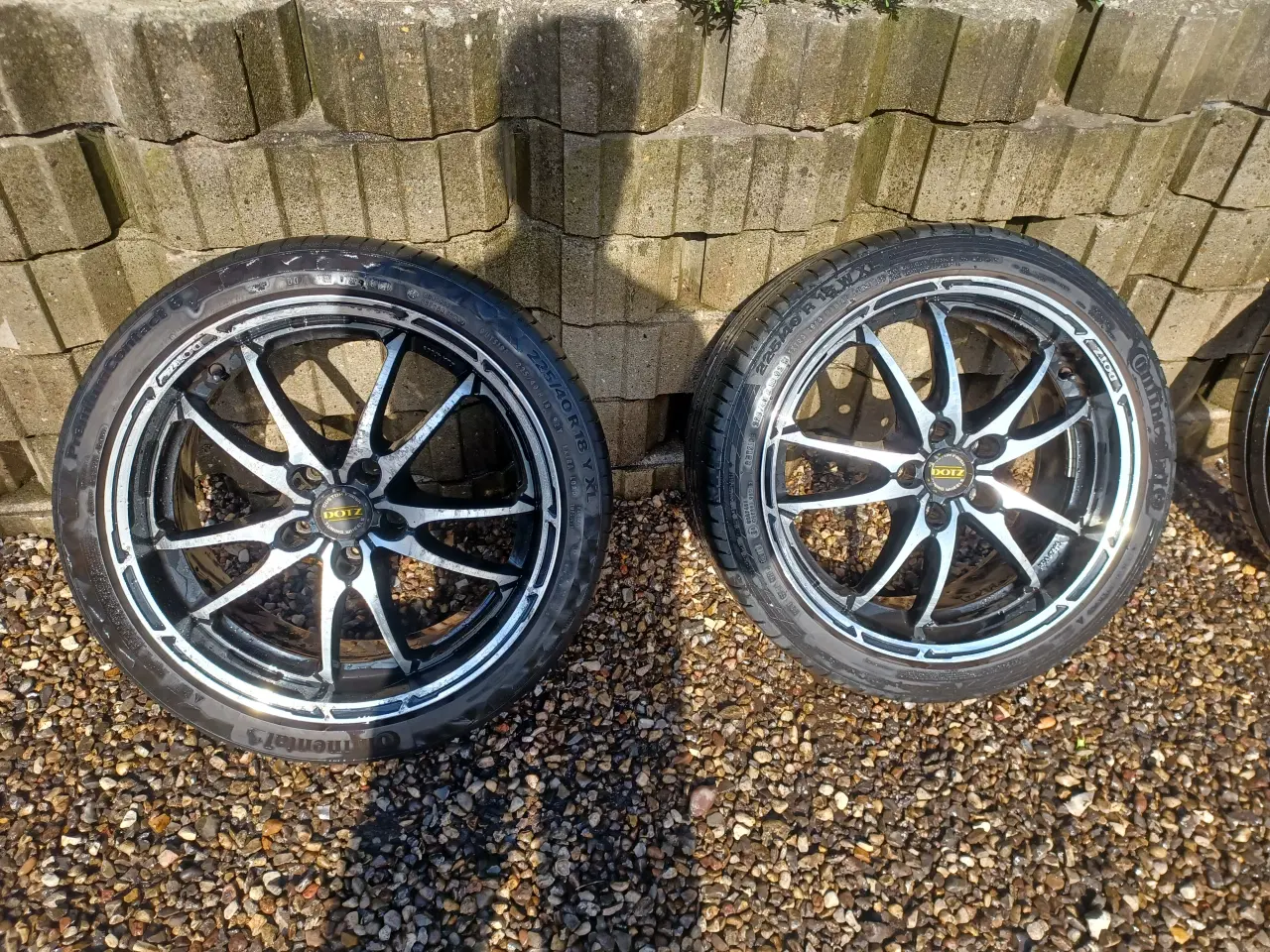Billede 1 - VW 18" alufælge med sommerdæk.