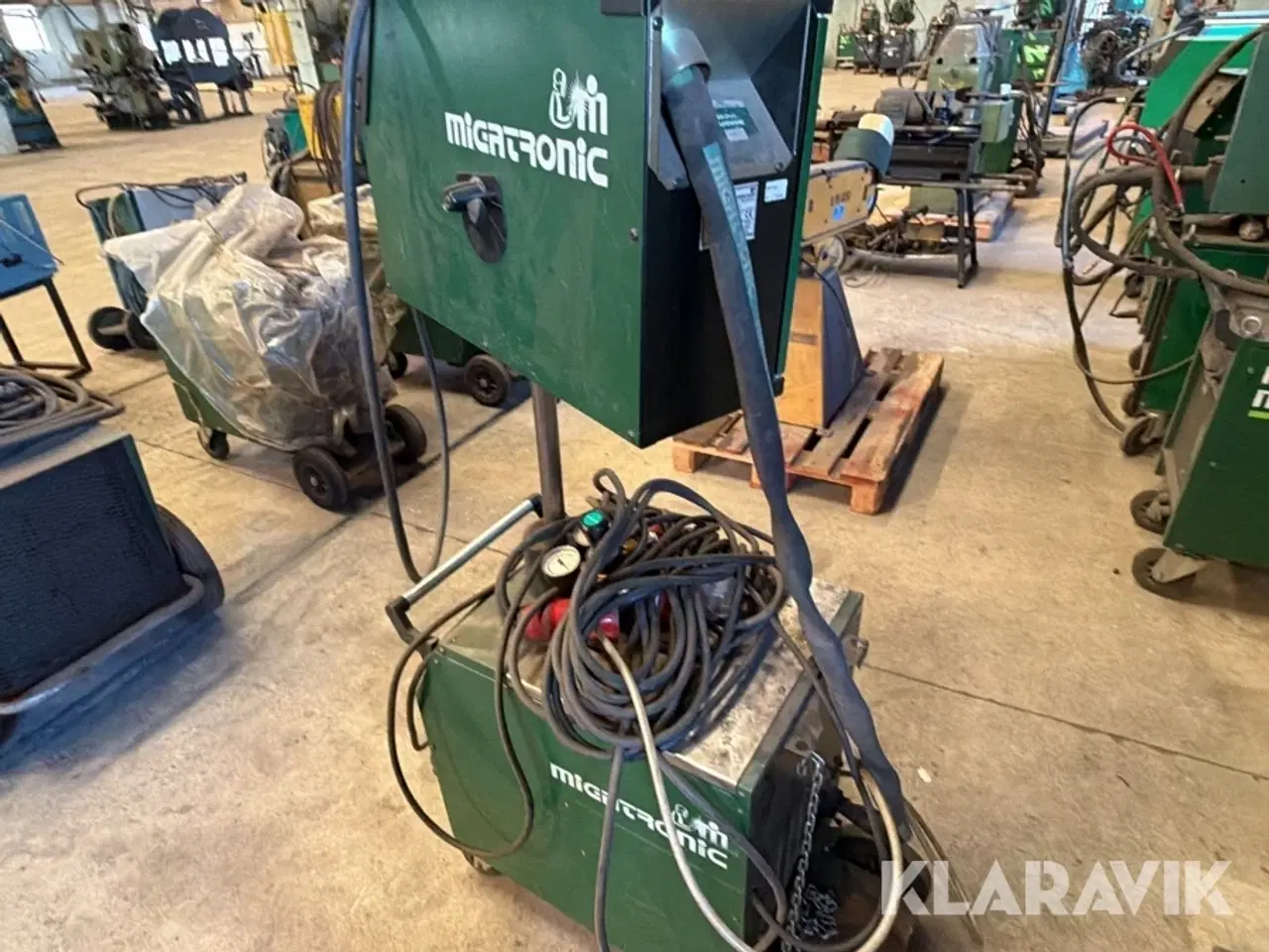 Billede 9 - Svejsemaskine Migatronic MIG 305 MK III + Tråd fremfører: MWF 8 1 styk