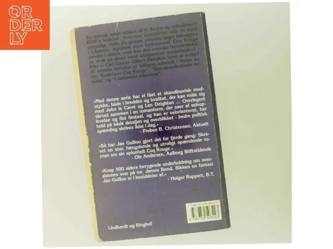 Billede 3 - Dine fjenders fjende af Jan Guillou (Bog)