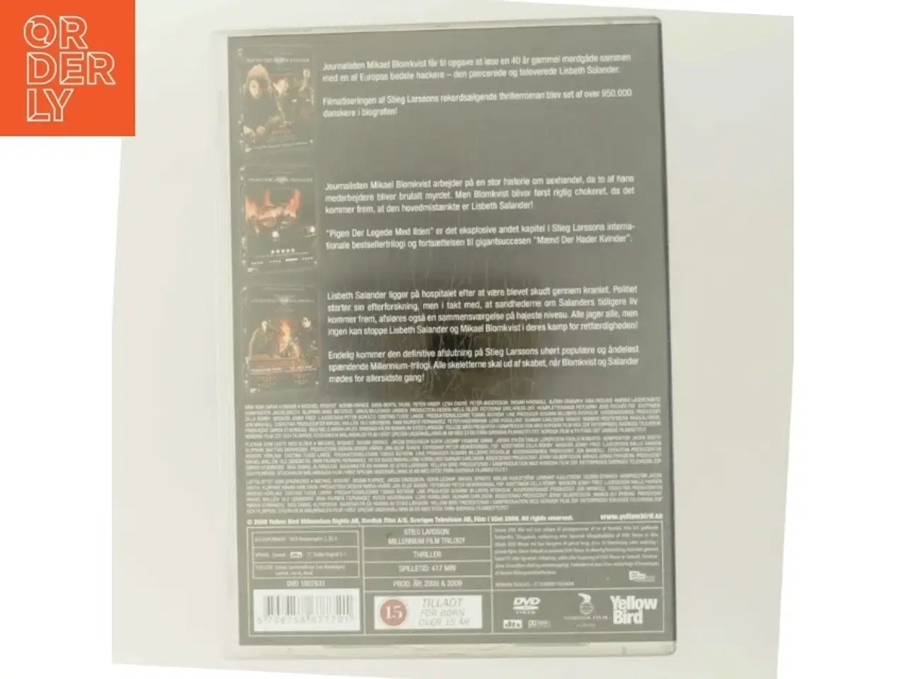 Billede 2 - Millennium Stieg Larsson Film Trilogi (alle 3 film samlet) (DVD)