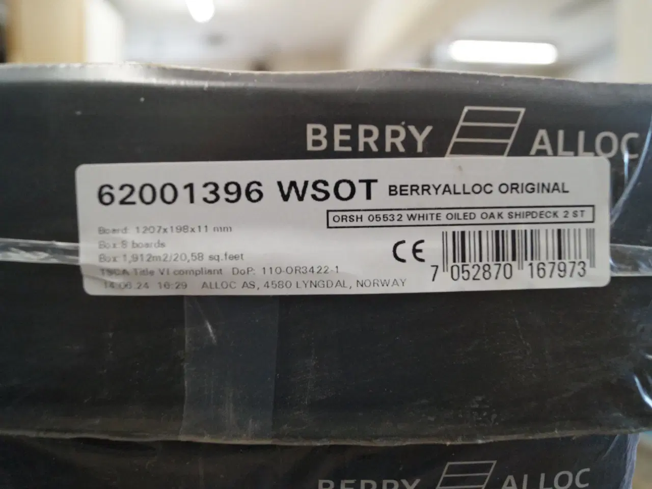 Billede 3 - BerryAlloc Original laminatgulv – Hvidolieret Eg S