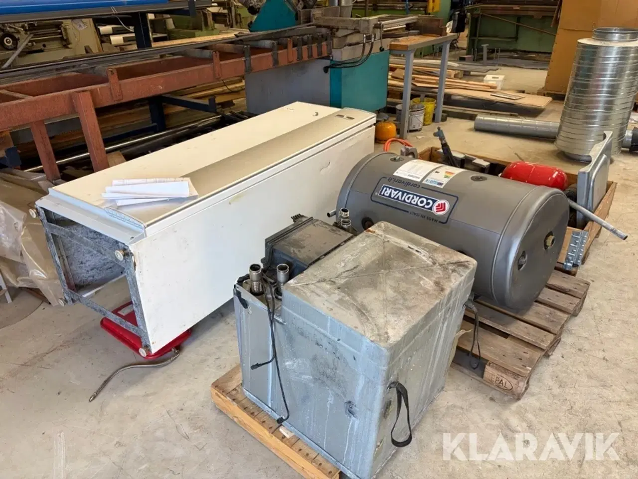 Billede 1 - Jordvarmeanlæg 6kW Vølund F1245-6 med varmtvandsbeholder