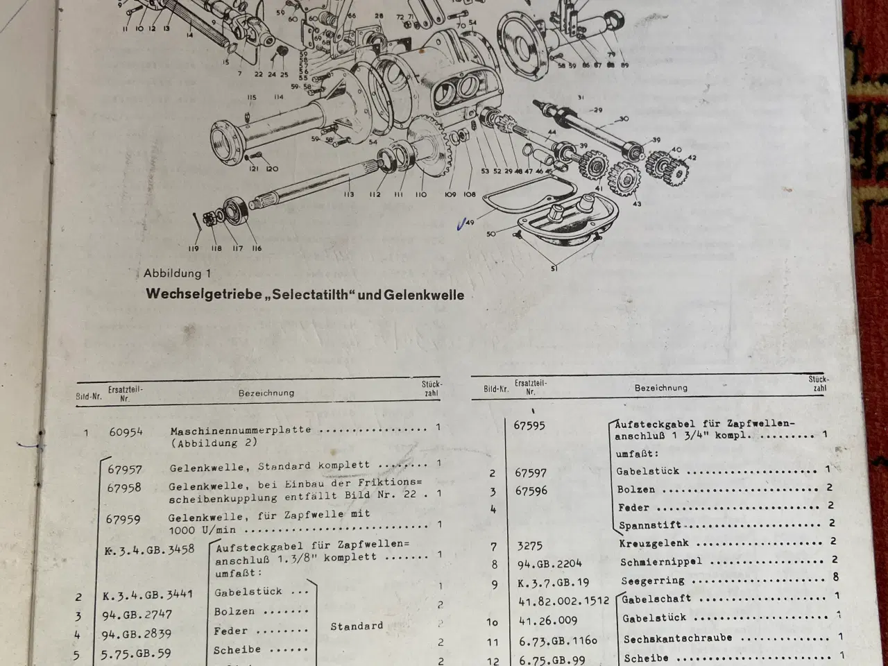 Billede 2 - Howard Rotavator instruktionsbog