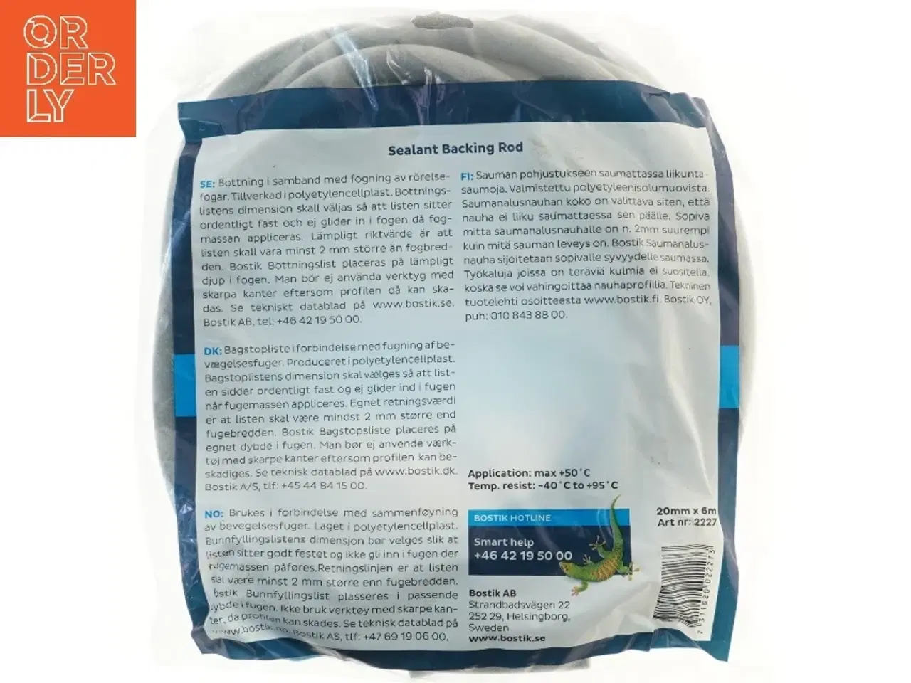 Billede 2 - Bostik sætningsliste fra Bostik