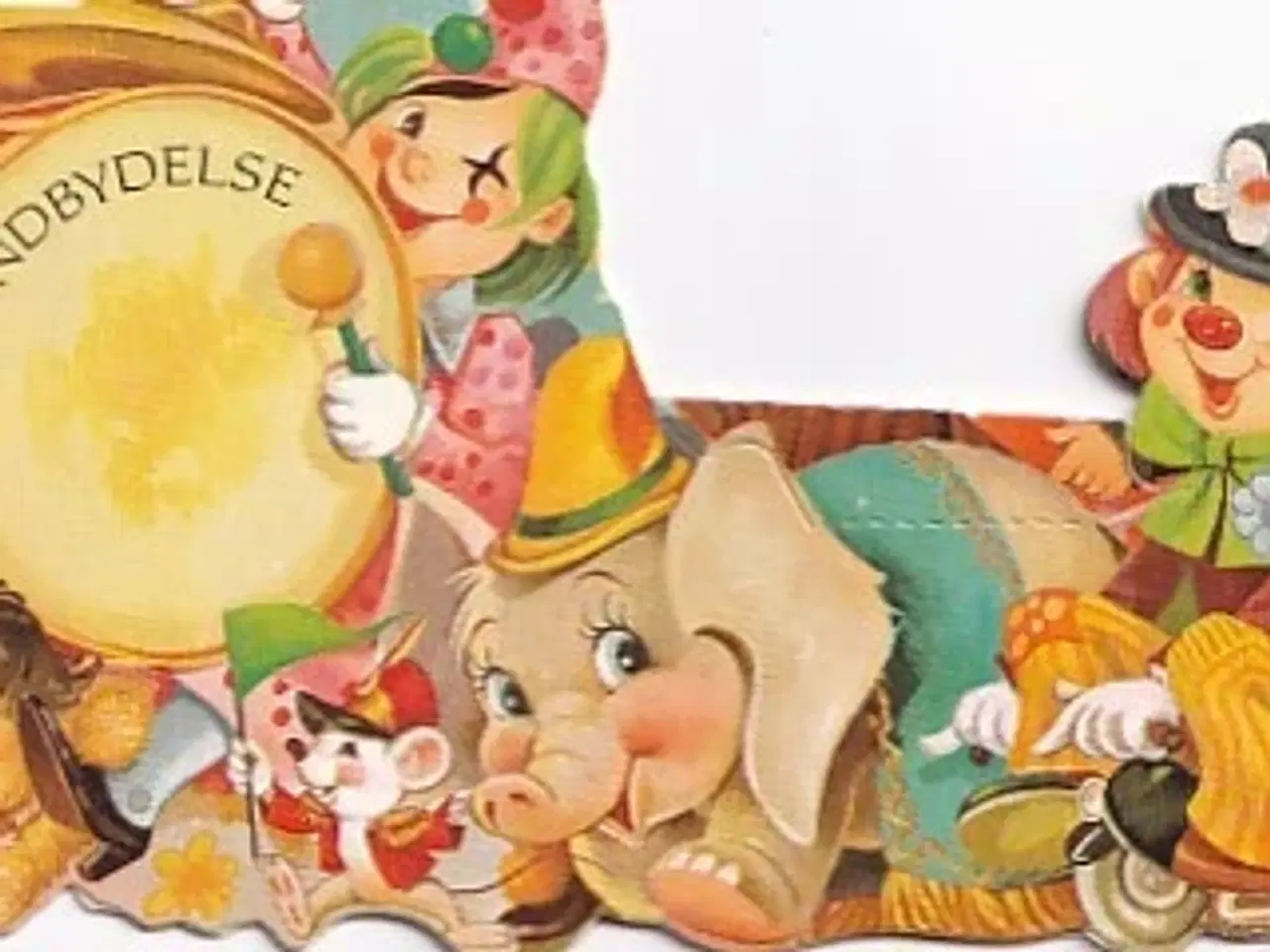 Billede 1 - Invitationskort - Foldeudkort