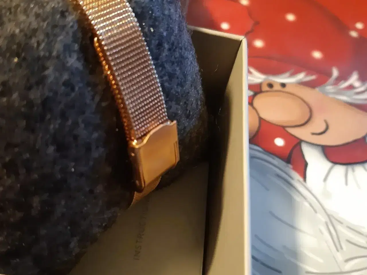 Billede 3 - Obaku sol i rosegold med mesh lænke.