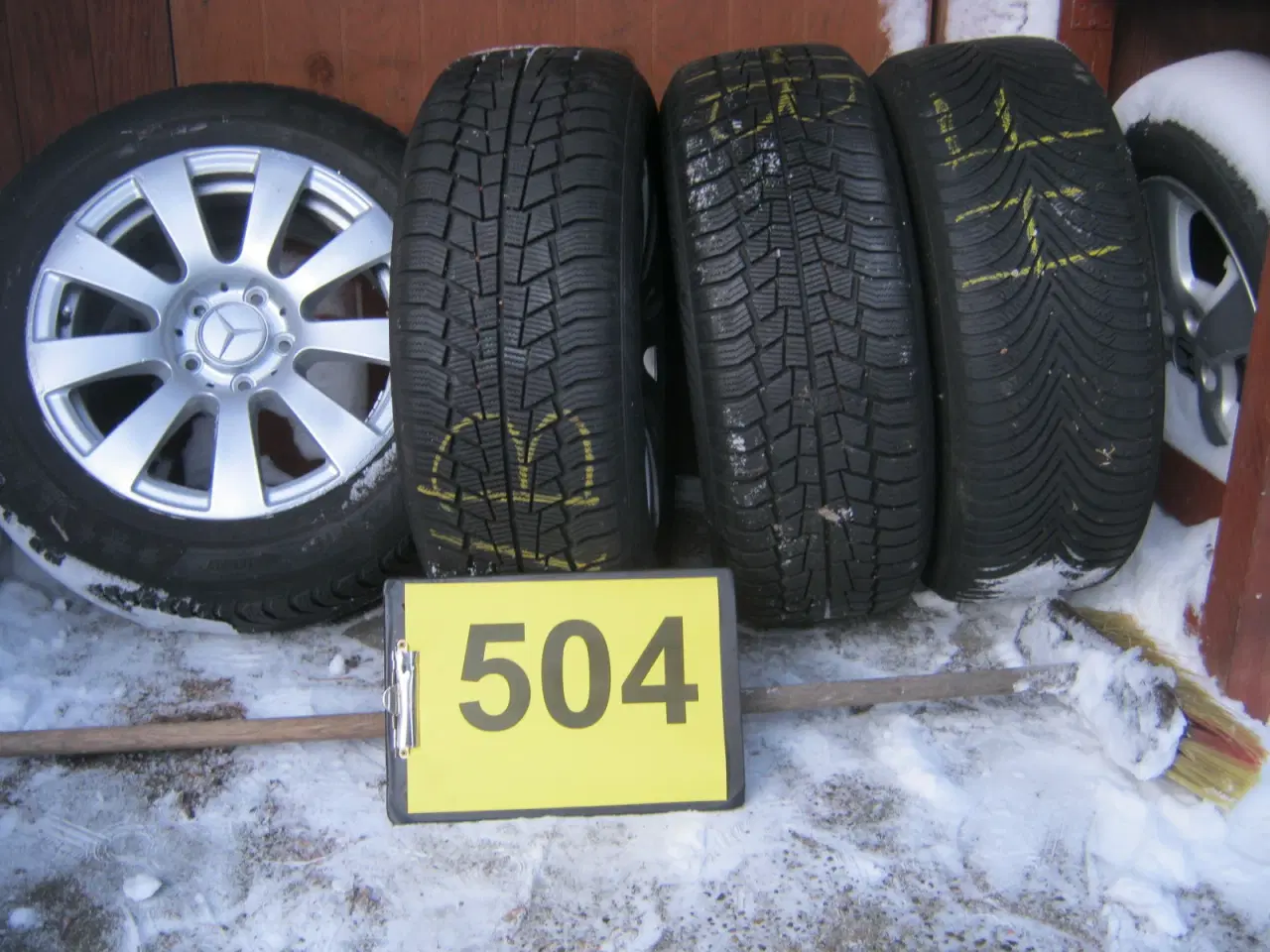 Billede 1 - 225/55 R16, 5x112, Alu fælge