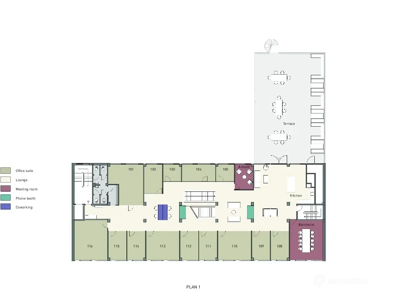 Billede 25 - Kontorhotel i hjertet af Nørrebro