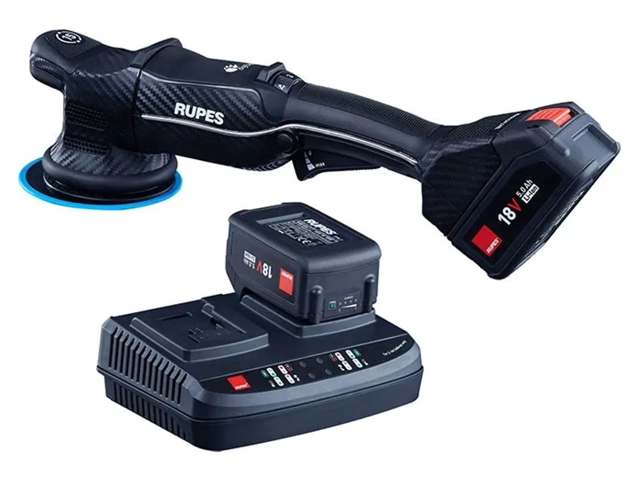 Billede 1 - Rupes HLR15 Ibrid Polisher - m. 2 batterier