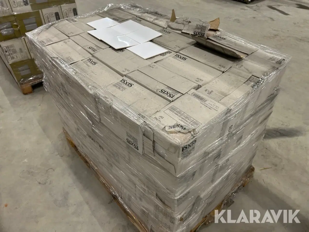 Billede 9 - Vægfliser Azulejo Hvid blank 115 m2