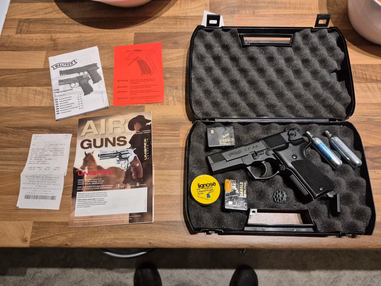 Billede 1 - WALTHER CP88 CAL. 4.5 /177 CO2 FULLMETAL SOM NY. 
