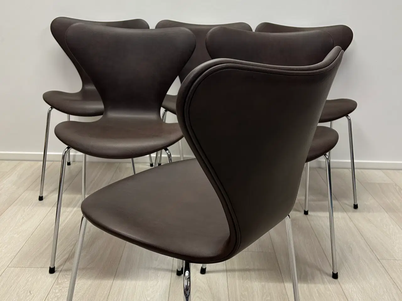 Billede 7 - FH 3107 Syverstole af Arne Jacobsen Læder 