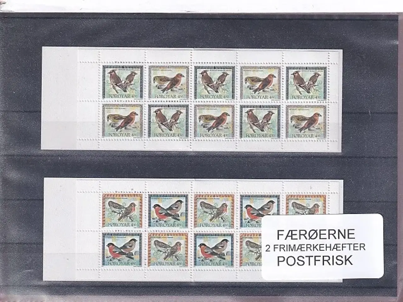 Billede 1 - Færøerne - 2 Frimærkehæfter - Postfrisk