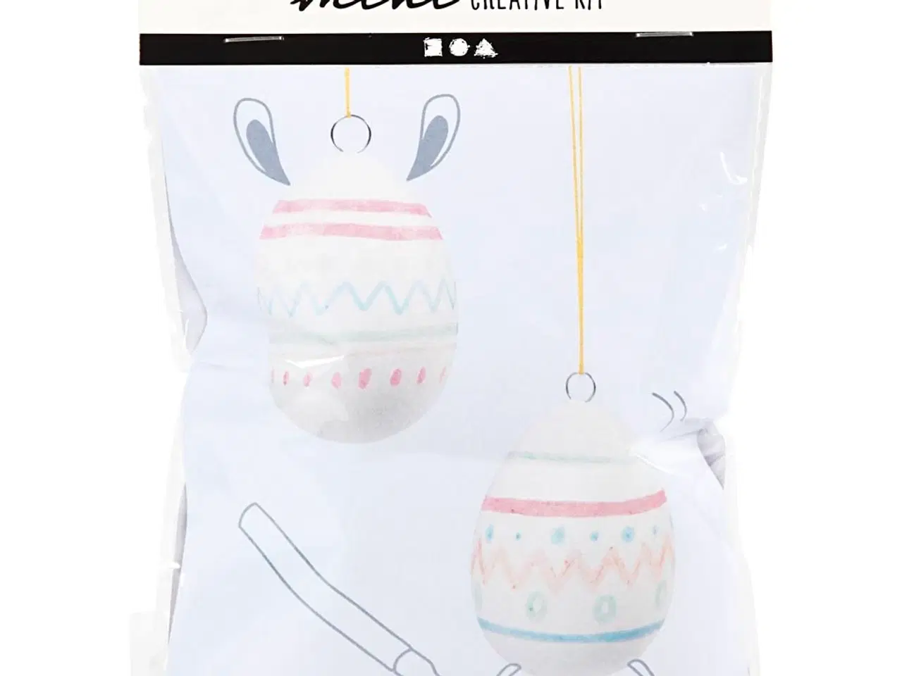 Billede 1 - Mini DIY Kit, æg til ophæng, 1 pk.