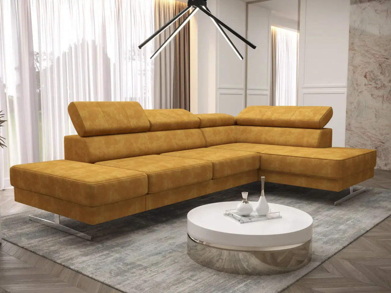 Billede 1 - EMPIRE MINI HJØRNESOFA 300x180