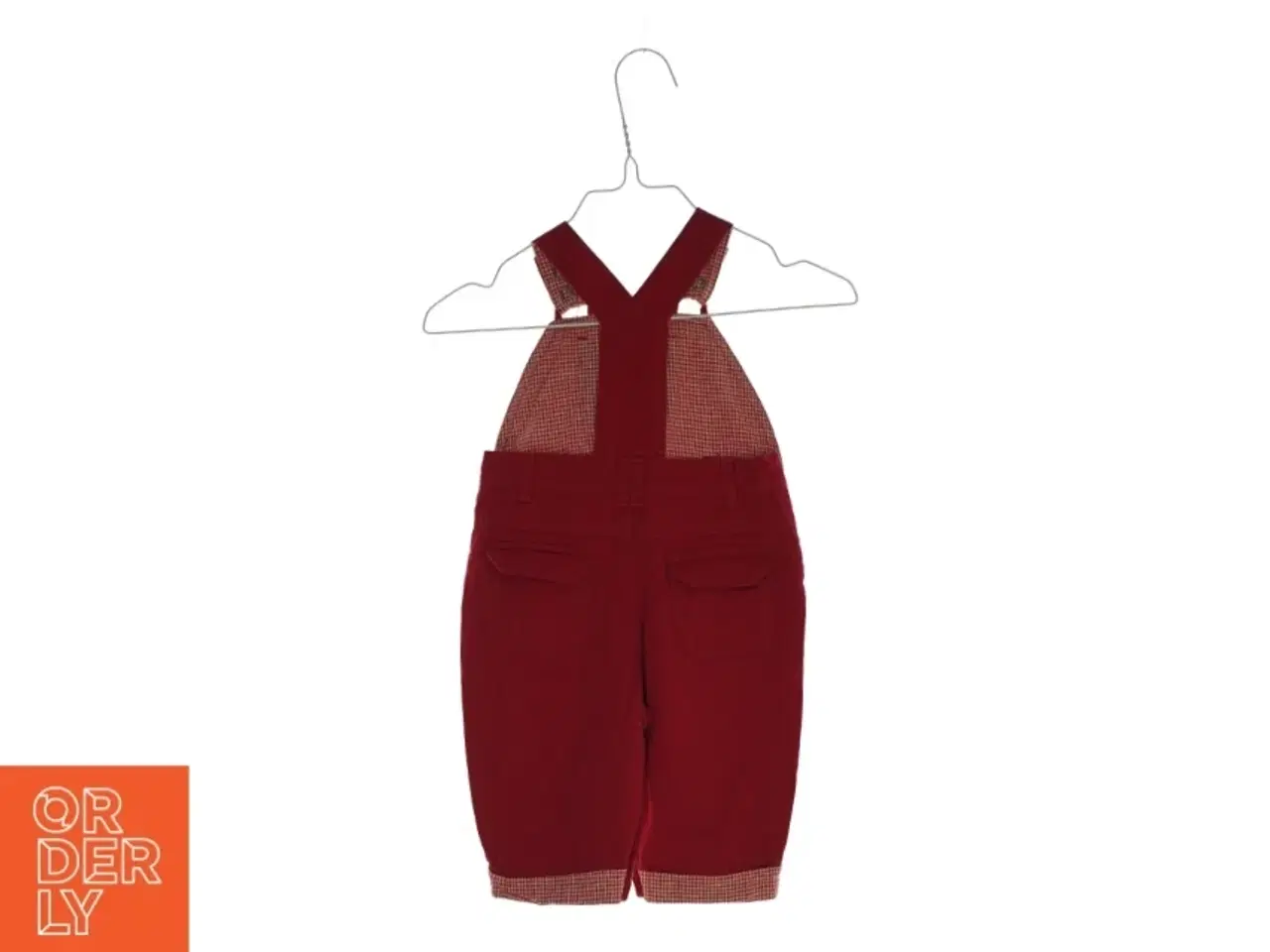Billede 2 - Overalls i rød (str. 3-6 mdr)