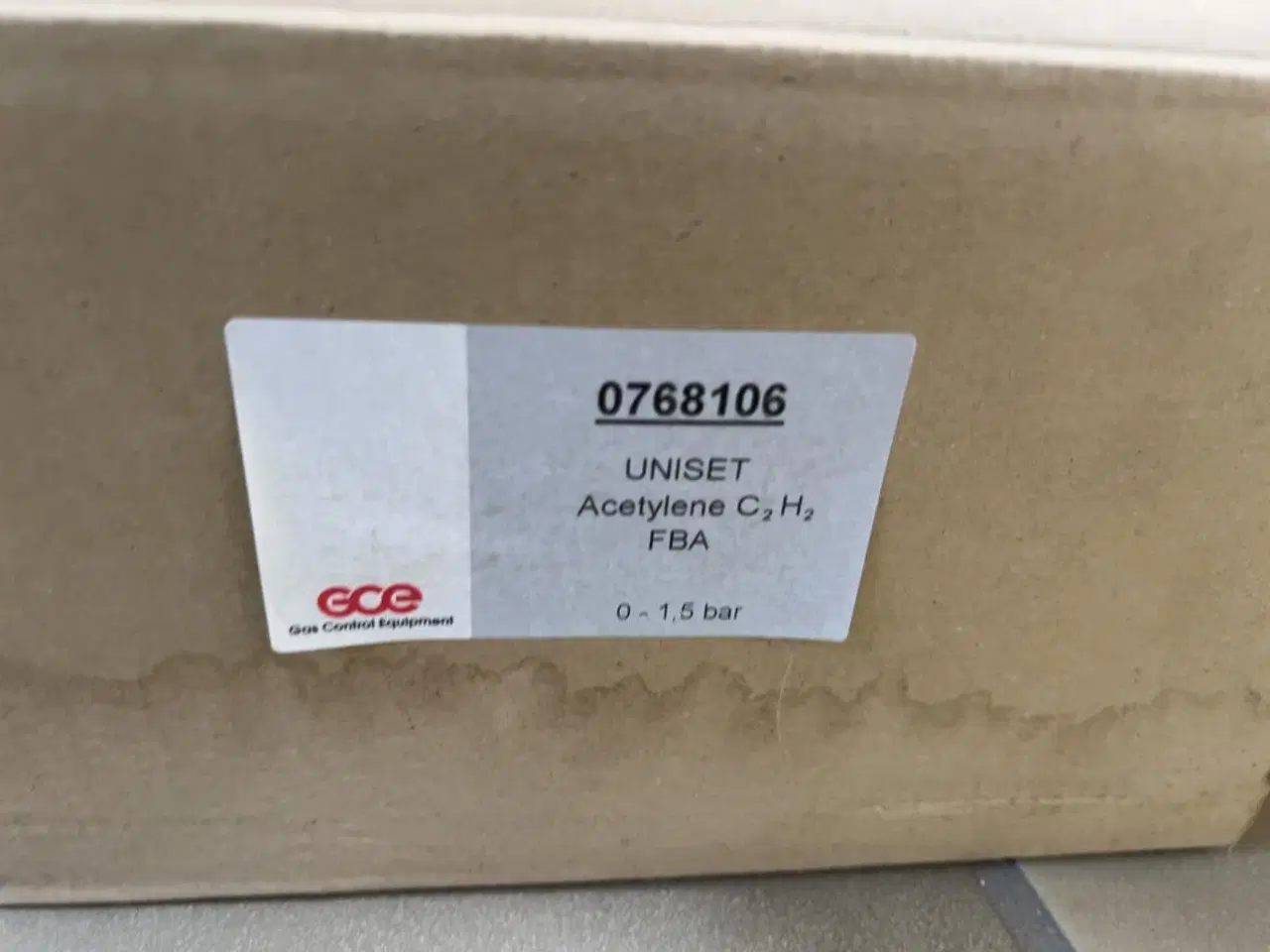 Billede 2 - Regulator GCE UNISET Acelytene 0-1,5 bar (0768106)