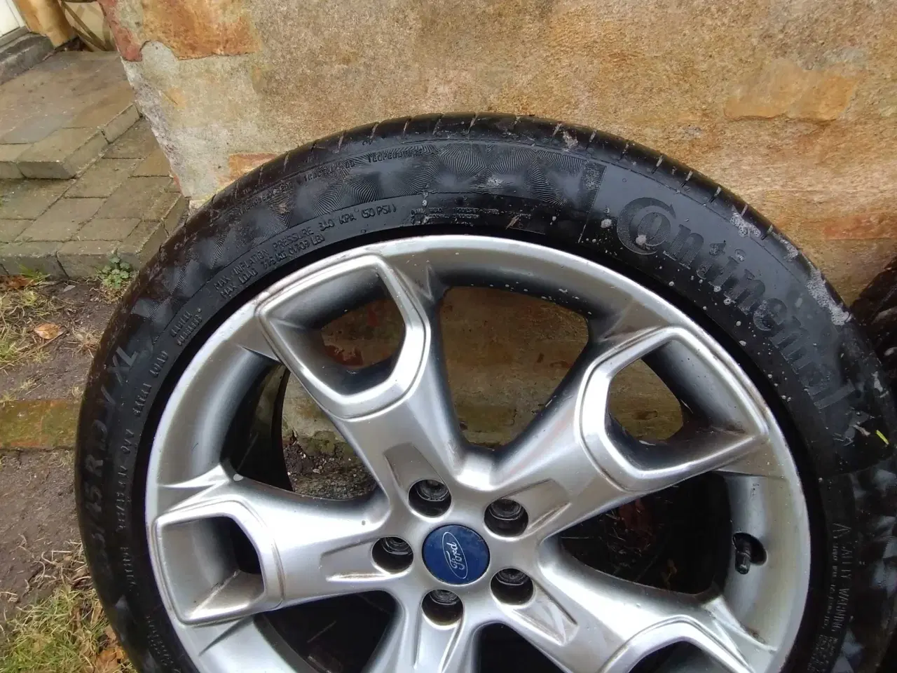 Billede 3 - 4 dæk på alufælge