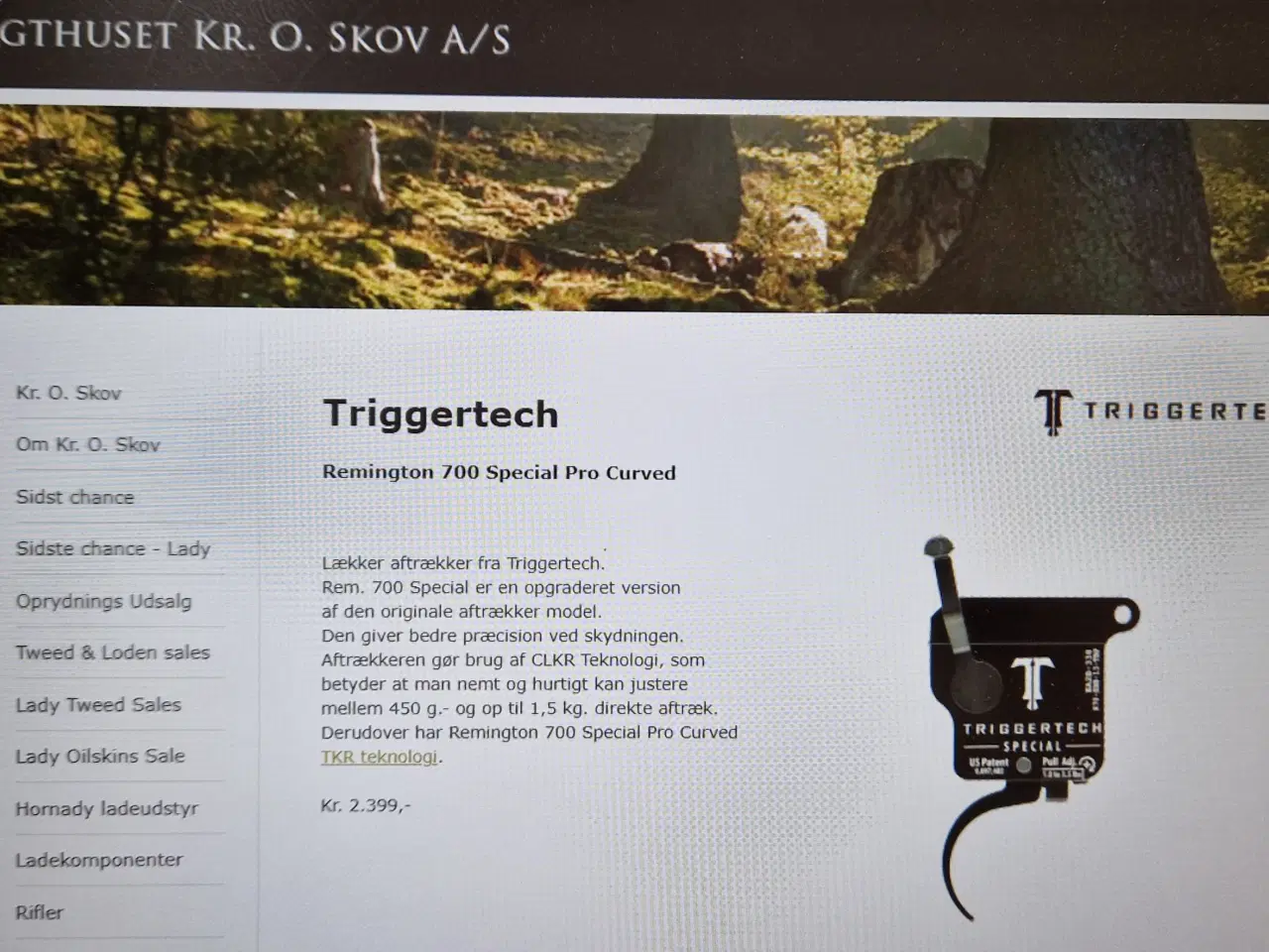 Billede 3 - Aftrækker remington 700. Triggertech special