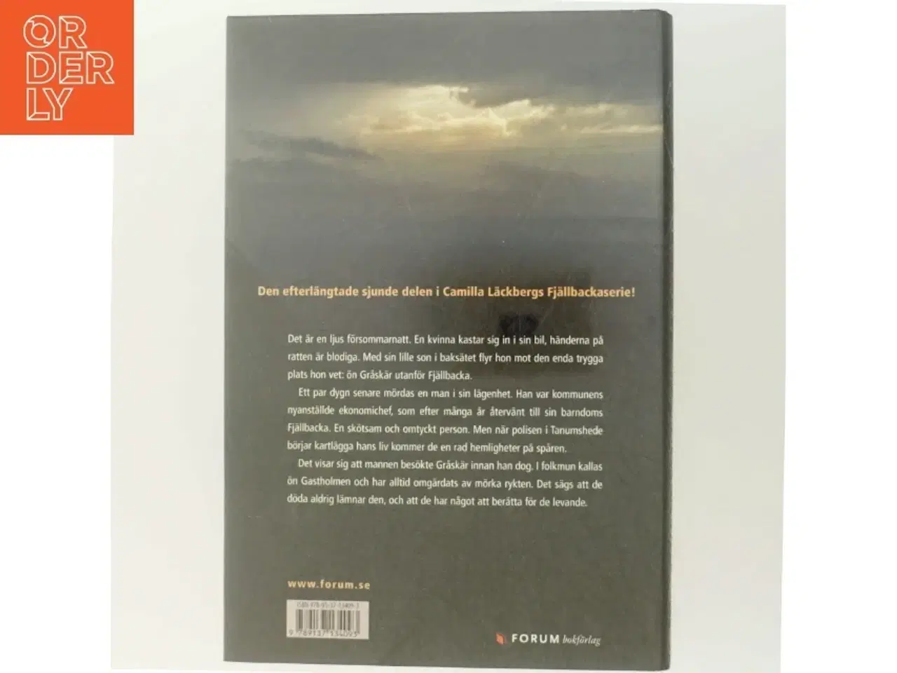 Billede 3 - 'Fyrvaktaren' af Camilla Läckberg (bog)