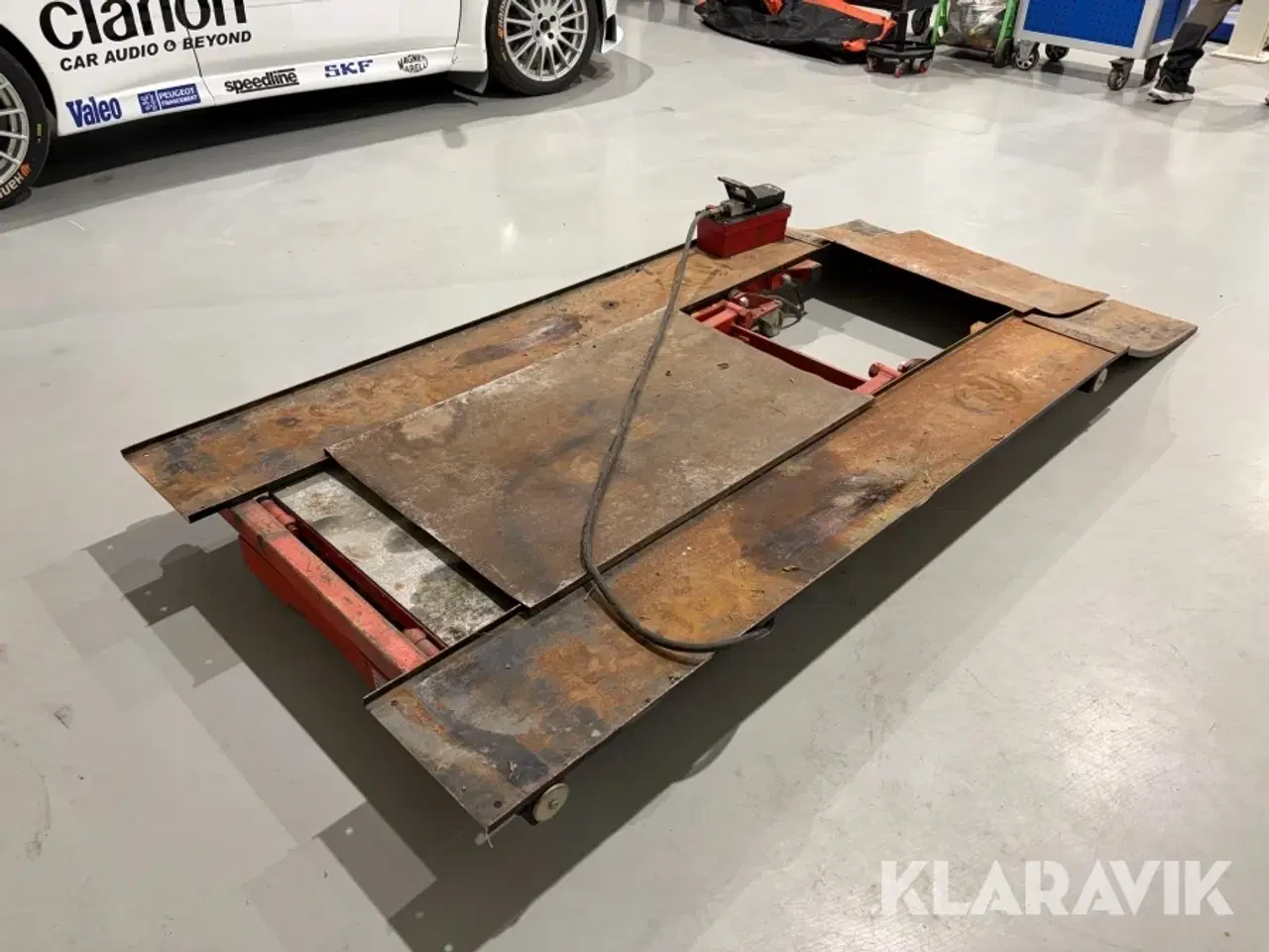 Billede 6 - Maskinlift / sakselift 650 kg – IKKE til biler Chiesa Marco