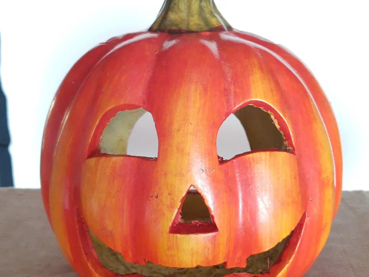 Billede 3 - Halloween græskarhoved.