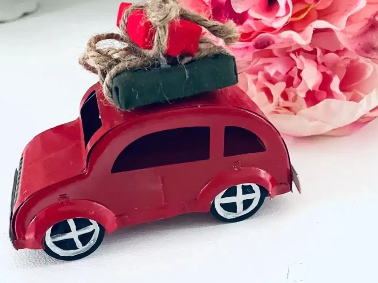 Billede 4 - Julepynt bil rød 