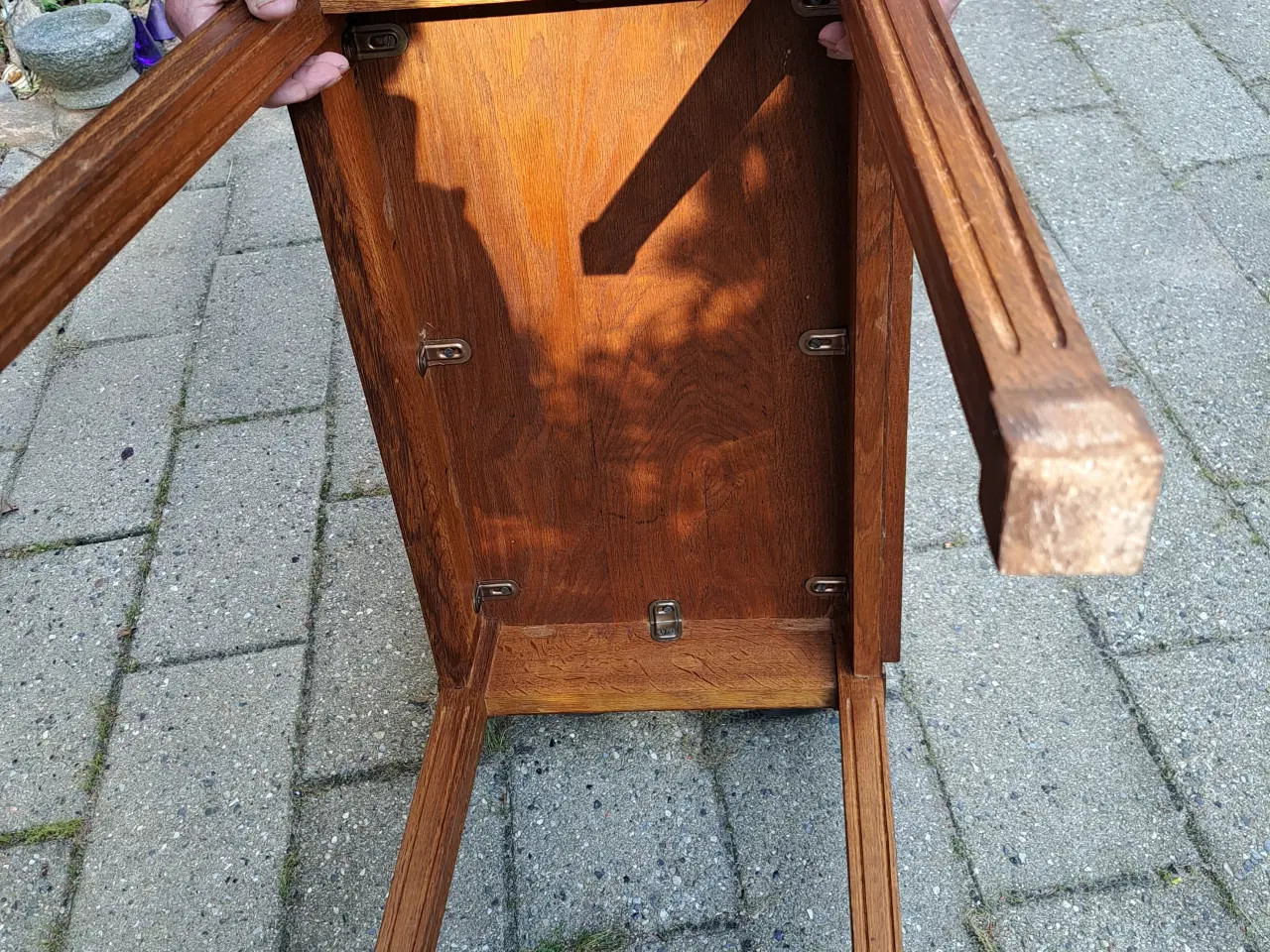 Billede 4 - Lampebord i egetræ