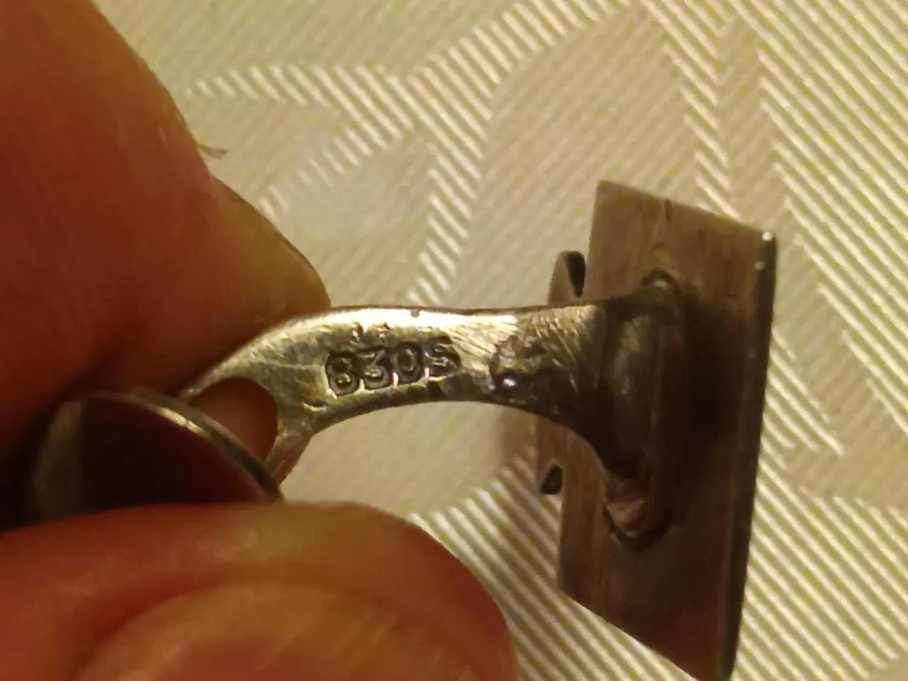 Billede 15 - Manchet knapper mv Georg Jensen kongemærker 