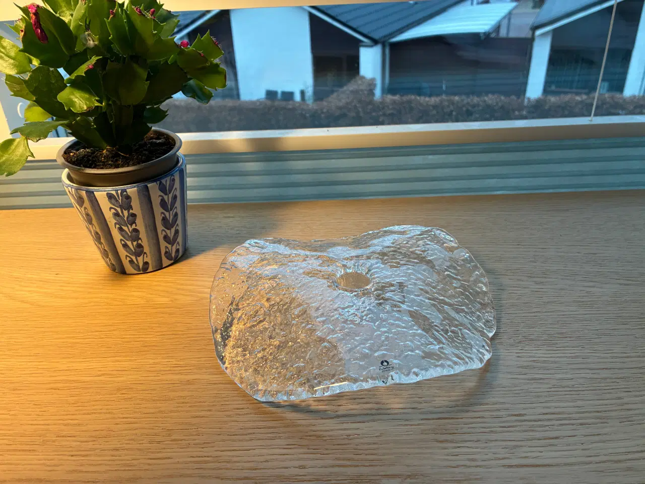 Billede 2 - Pukeberg åkande - glaslysestage