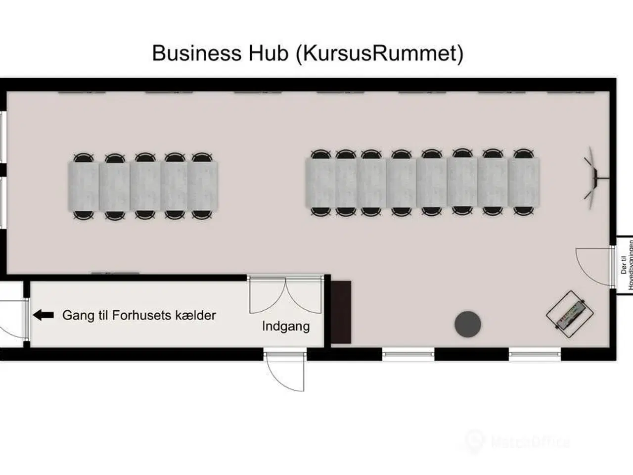 Billede 34 - Penthouse kontor i Roskilde centrum