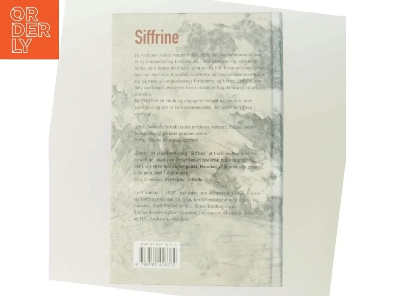 Billede 3 - Siffrine af Cecil Bødker (Bog)